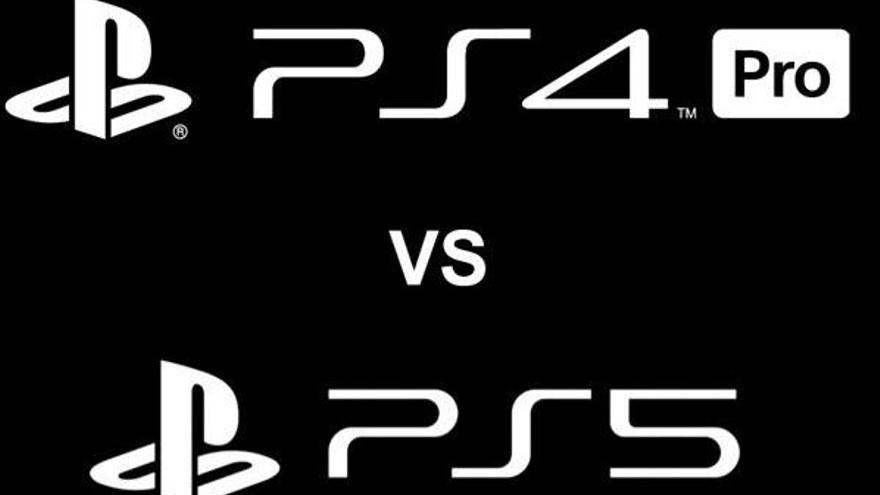 PS5 vsv PS4 Pro.