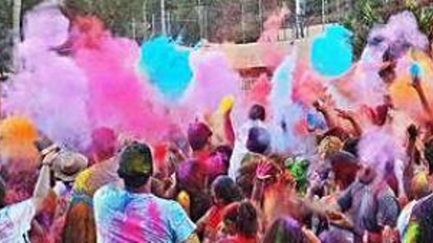 La festa Holi a Castellbell i el Vilar es farà el dissabte dia 17 a la tarda