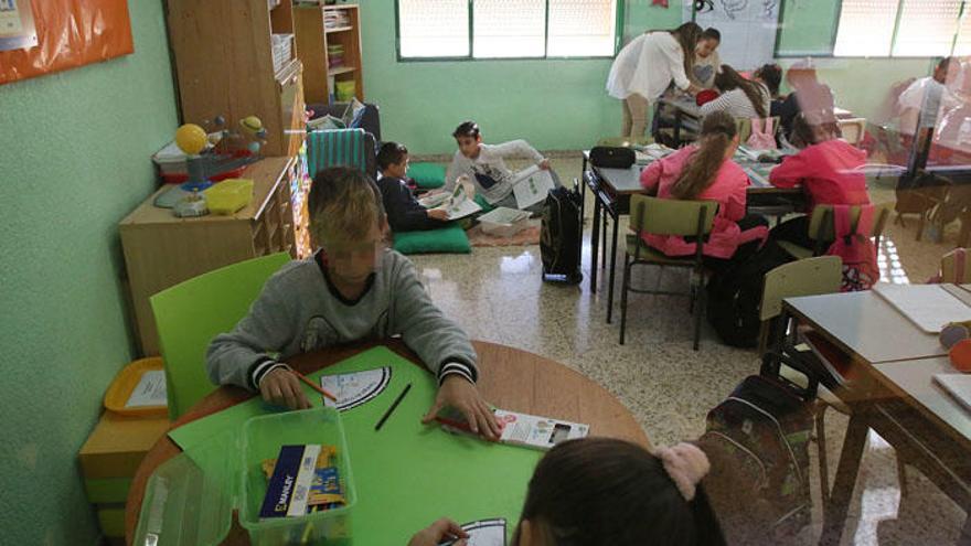 Aula de un colegio.