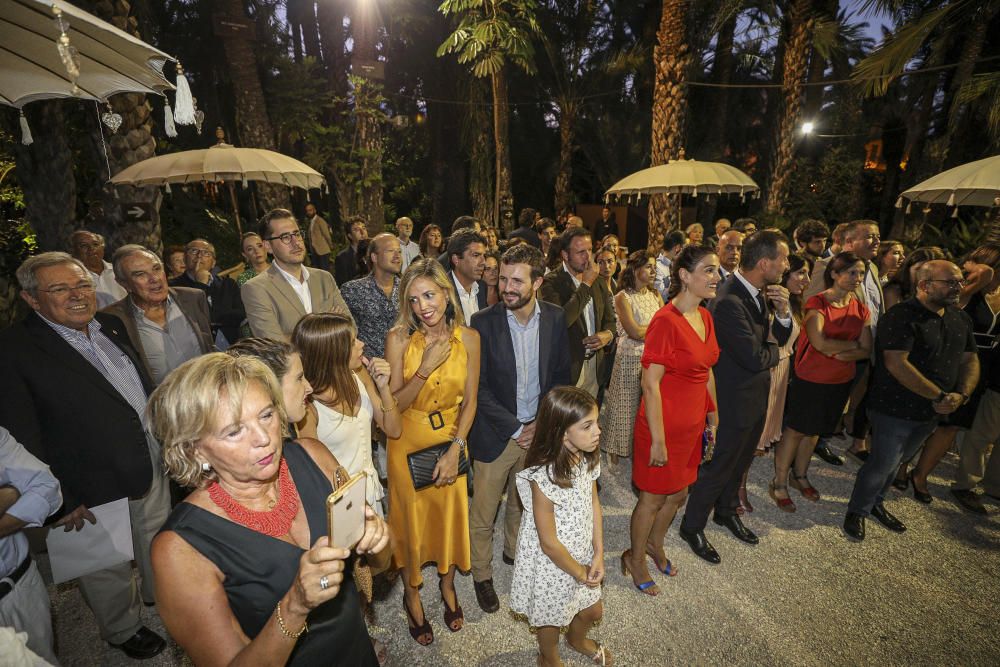 Pablo Casado acude a una celebración familar celebrada en el Huerto del Cura