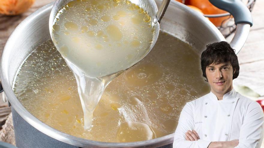 Jordi Cruz, chef: “El caldo más rico y saludable se hace con 1 kg de huesos, 2 litros de agua y 12 g de sal”