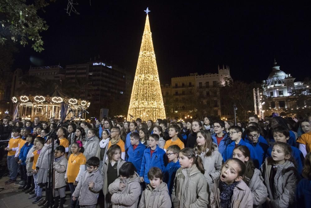 València enciende las luces de Navidad