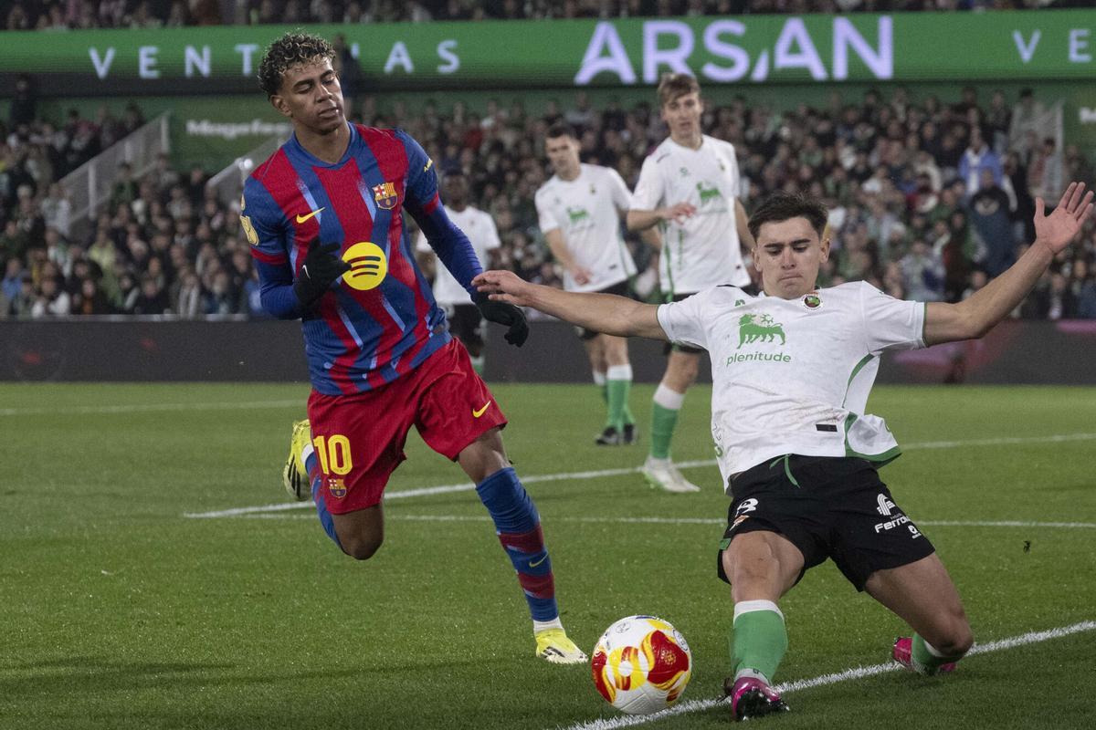 Copa del Rey: Racing de Santander - Barcelona, en imágenes.