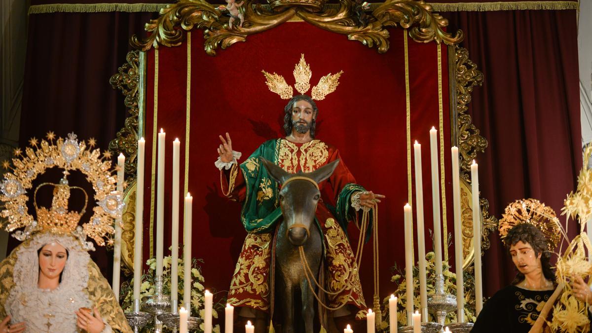 Imágenes del Domingo de Ramos de la Semana Santa de  Málaga 2021