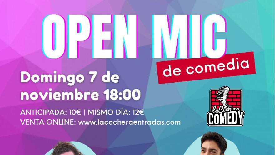 Open mic. La Cochera comedy