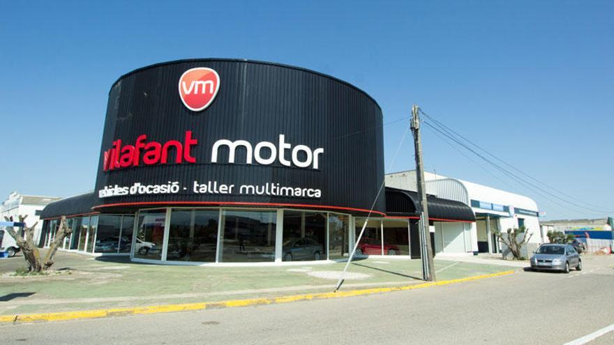 La façana de Vilafant Motor.