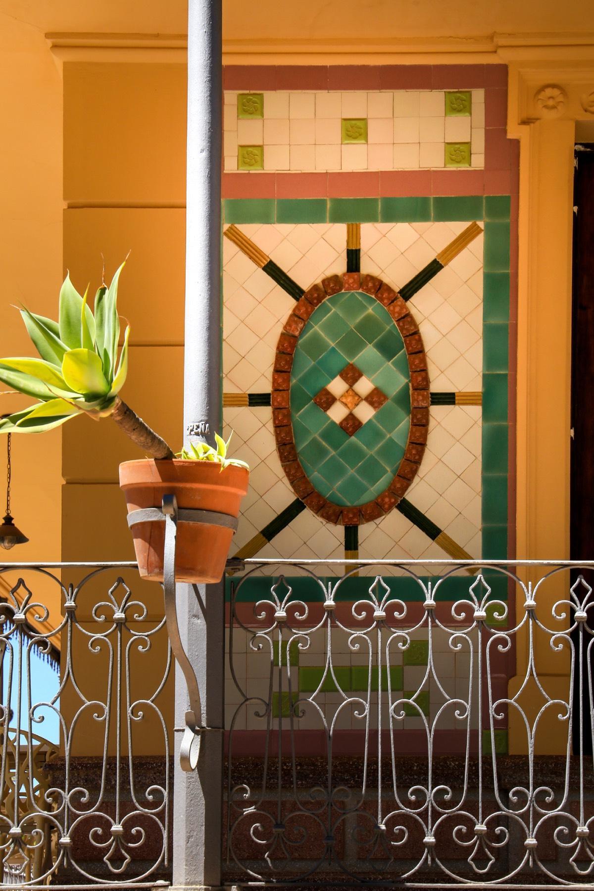 Los icónicos mosaicos de Cartagena