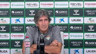 Pellegrini: "No veo al equipo cansado, hemos recuperado bastantes jugadores"