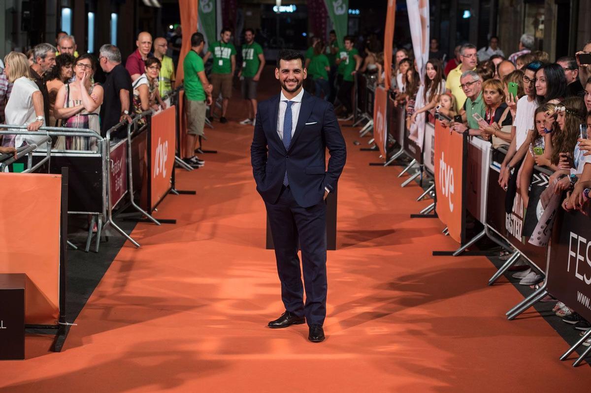 Fran Perea en el estreno de 'La sonata del silencio'