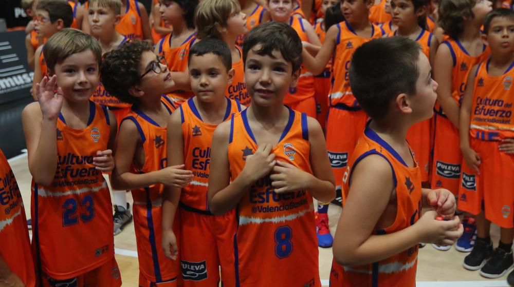 La presentación del Valencia Basket, en imágenes