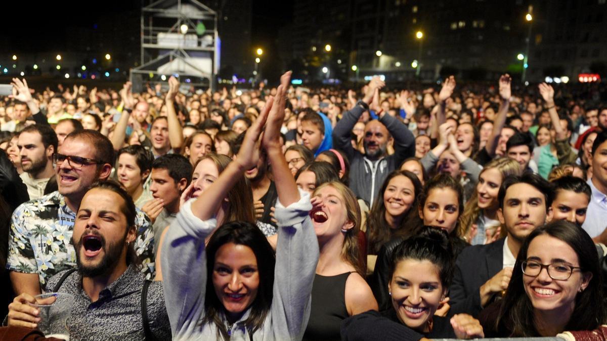 Público asistente a los conciertos del Noroeste Estrella Galicia.