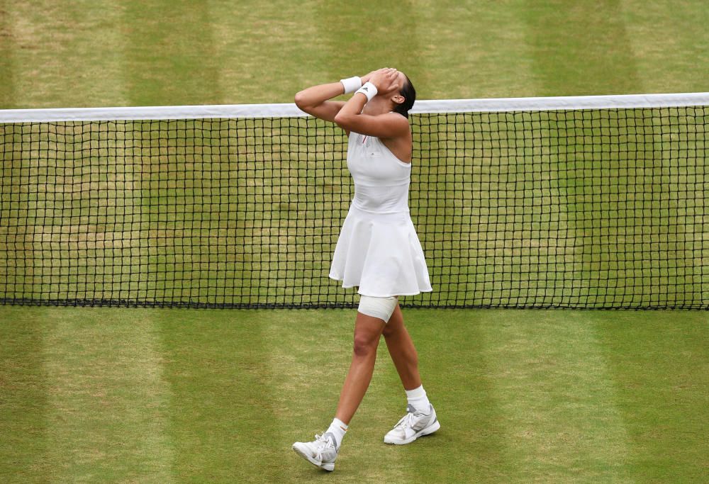 Garbiñe Muguruza se proclama campeona de Wimbledon