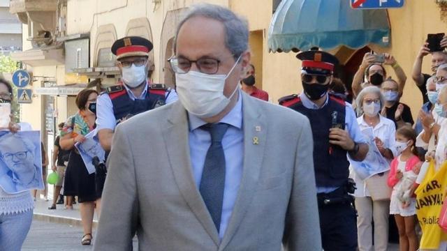 Quim Torra, en Balaguer