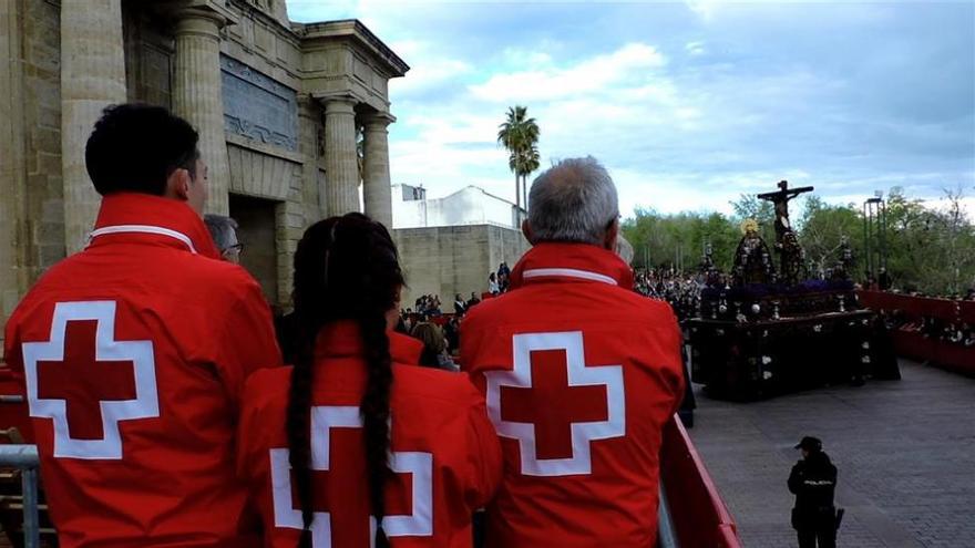 Cruz Roja atiende a doce personas en el Domingo de Ramos