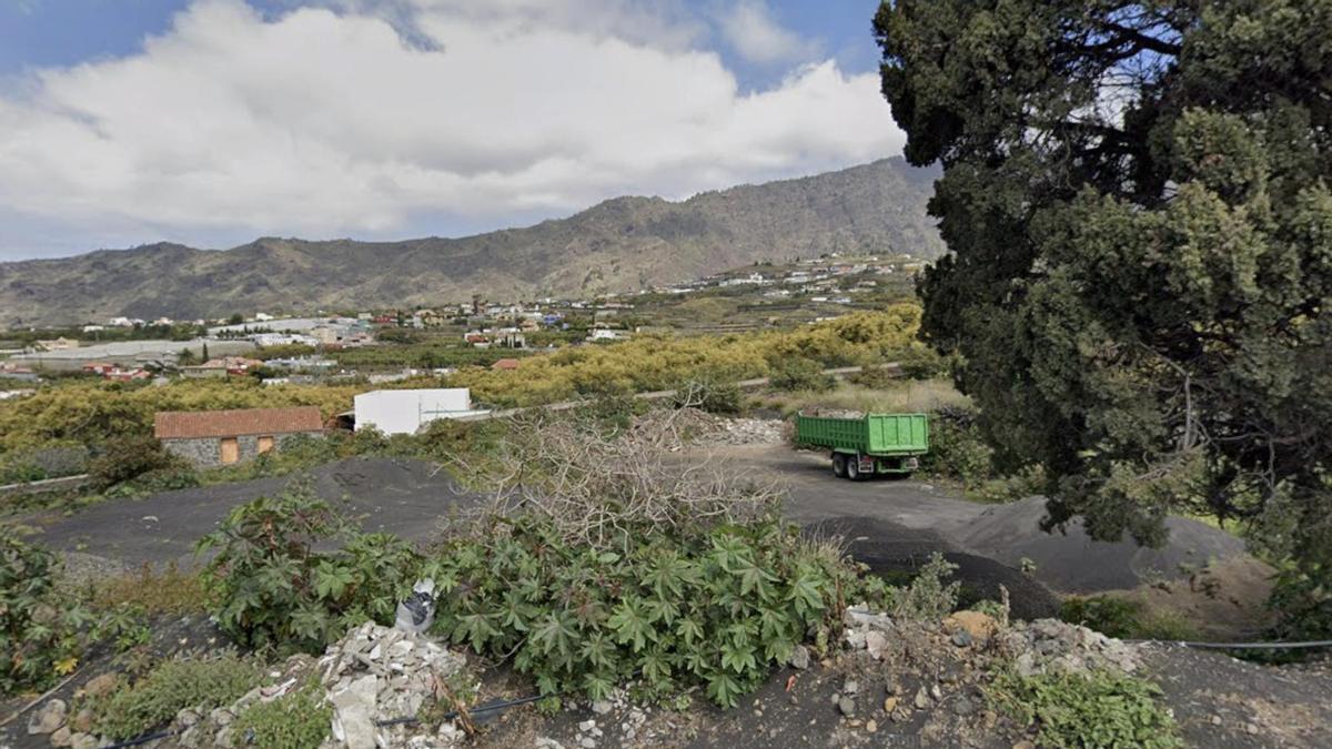 Parcela del nuevo punto limpio en Los Barros