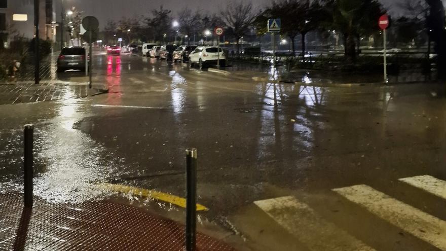 Una foto d’arxiu de l’últim temporal de pluja del cap de setmana passat