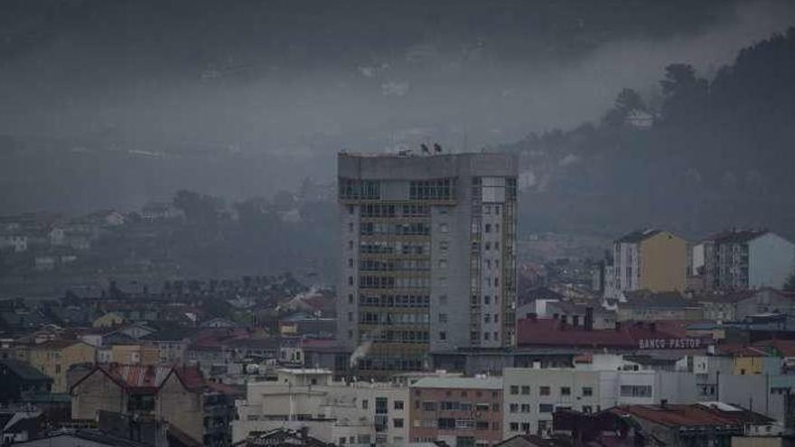 Vista del casco urbano de Ourense. // Brais Lorenzo