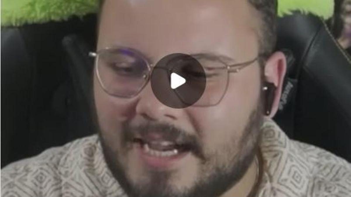 Alejandro García en un momento del vídeo