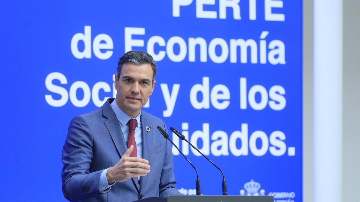 El presidente del Gobierno, Pedro Sánchez.