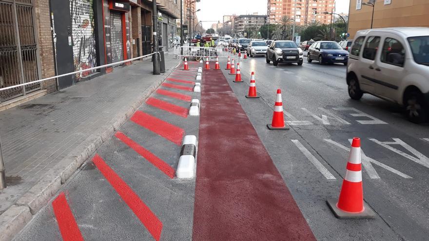 La Avenida de Pérez Galdós gana más espacios para los peatones