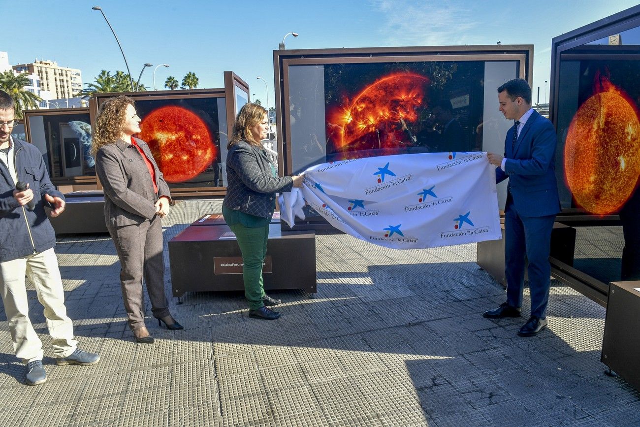 El Parque de San Telmo de Las Palmas de Gran Canaria acoge la exposición 'Otros Mundos', compuesta de 40 imágenes.