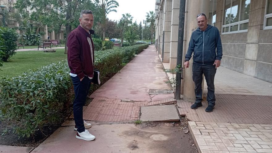 Cortijo Alto: esta calle se hunde