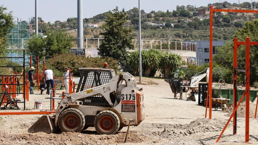 Creación de un área de calistenia en El Rodeo