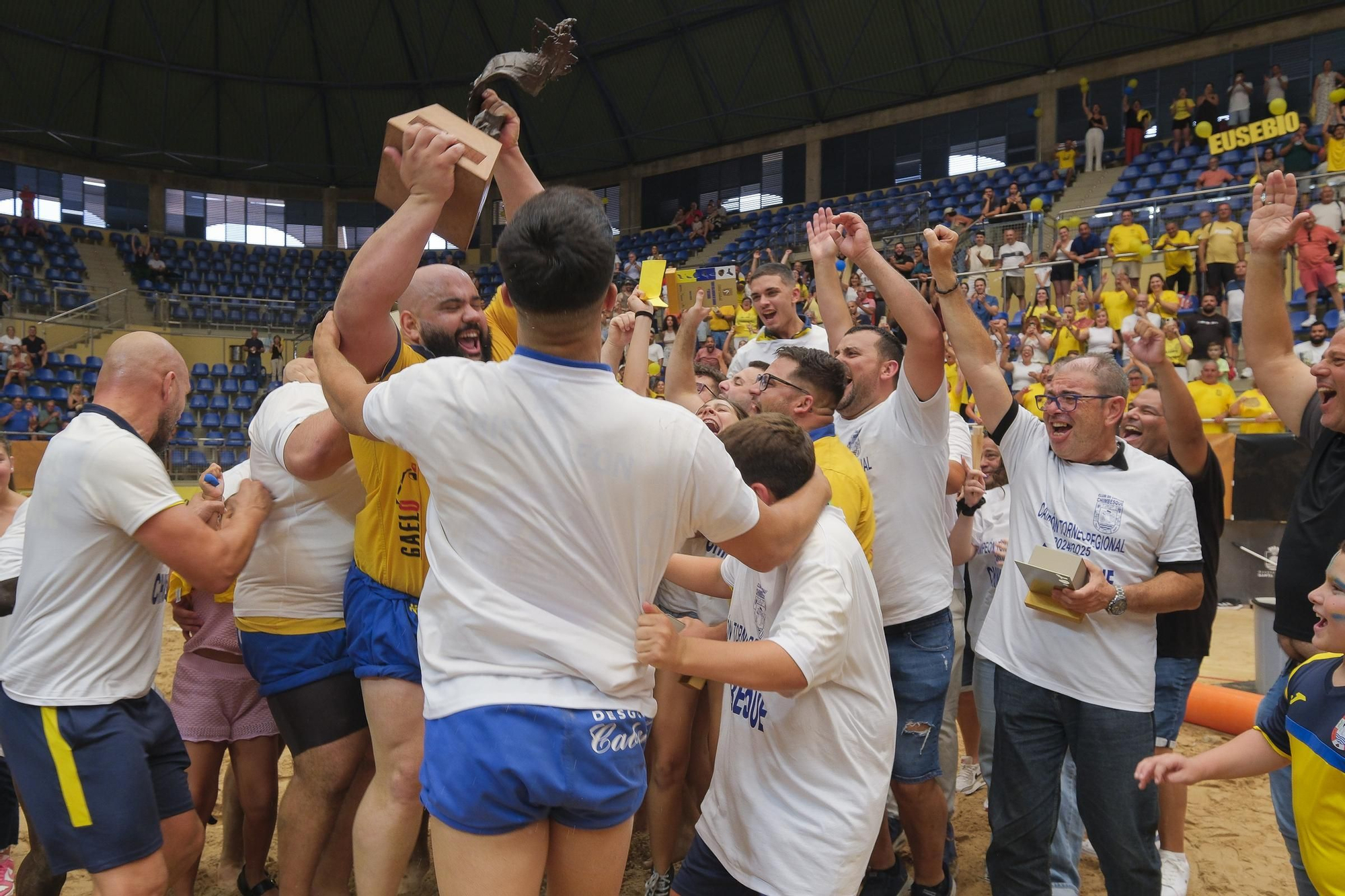 Final del torneo DISA Gobierno de Canarias de Lucha