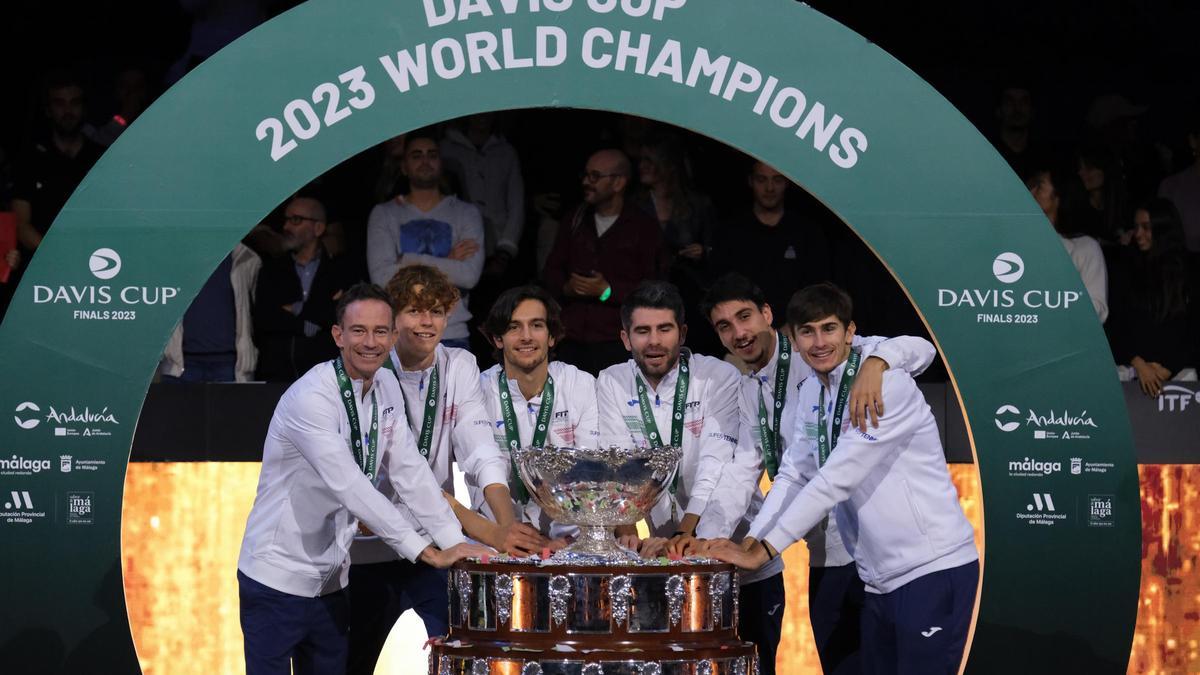 Italia fue la campeona de la Copa Davis 2023.