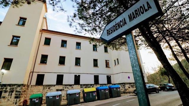 Residencia Mariola, situada en el Preventorio, en Alcoy, donde hay un brote activo