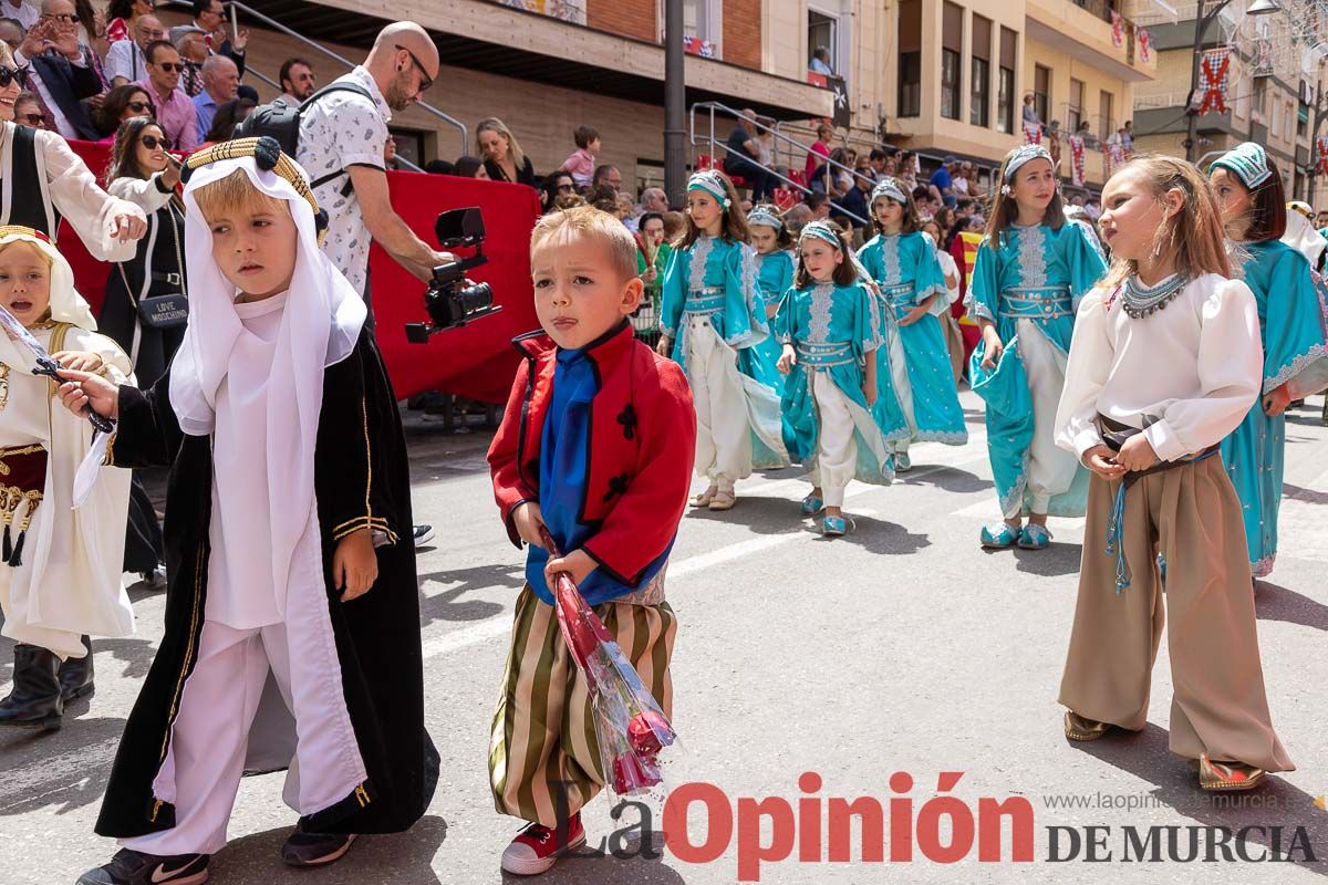 Desfile infantil del Bando Moro en las Fiestas de Caravaca