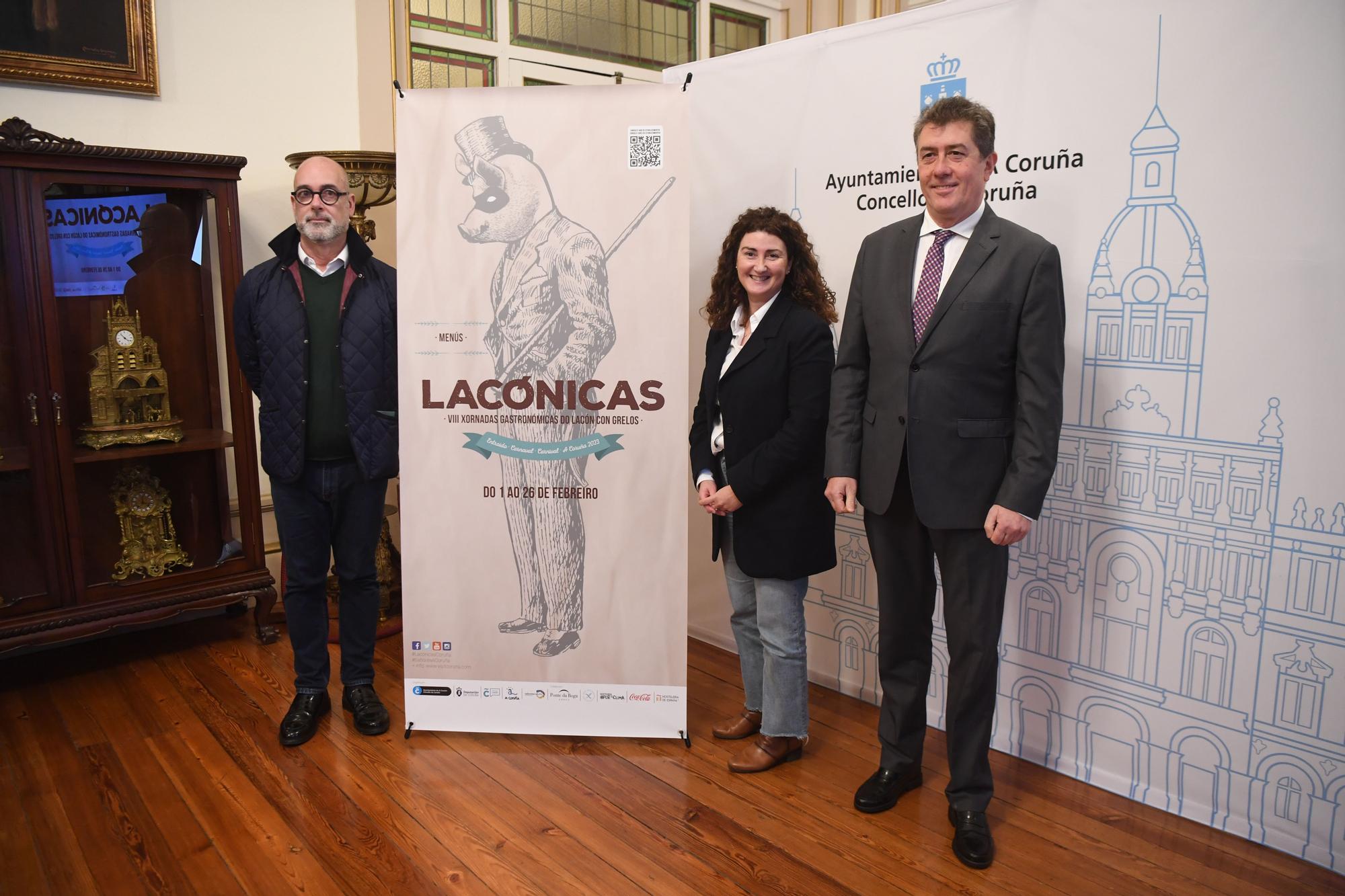 Carnaval A Coruña 2023 | Presentación de las VIII jornadas Lacónicas