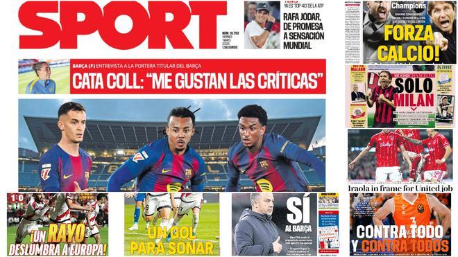 Las portadas de los periódicos deportivos hoy, viernes 1 de mayo: Sport, Marca, As y Mundo Deportivo