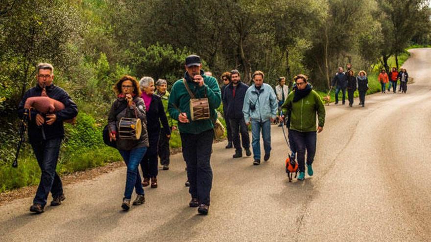 Los excursionistas reivindican el acceso al Molí des Castellet