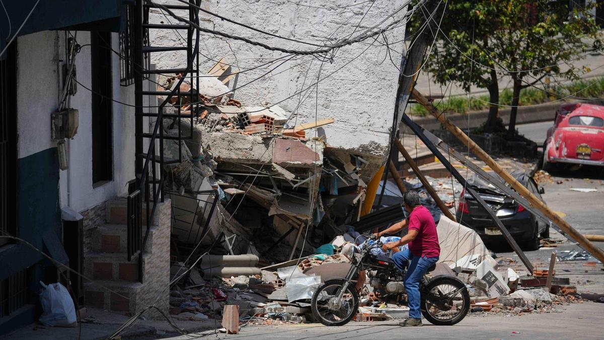 Última hora del terremoto de magnitud 7,4 en Colombia, en directo: epicentro, afectación y muertos