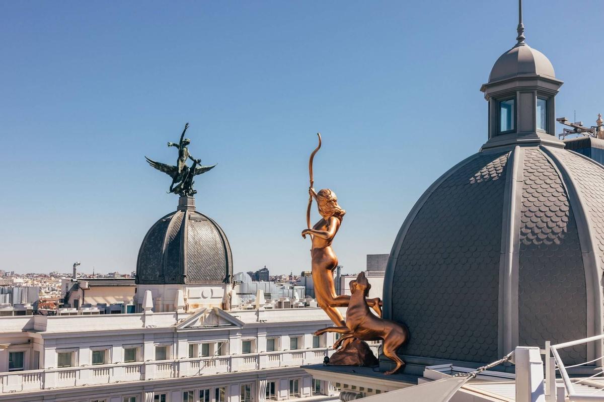 EL JARDÍN DE DIANA: Una terraza con vistas para el invierno (Madrid)