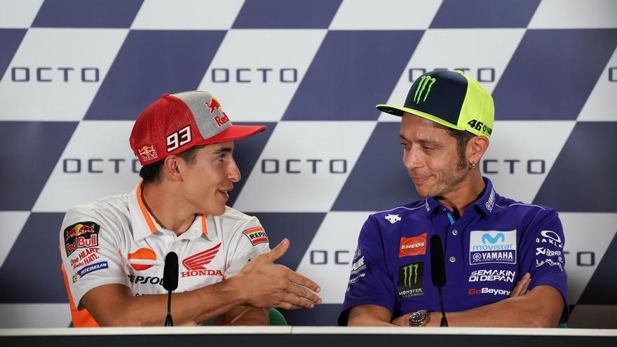 Rossi se niega a hacer las paces con Márquez