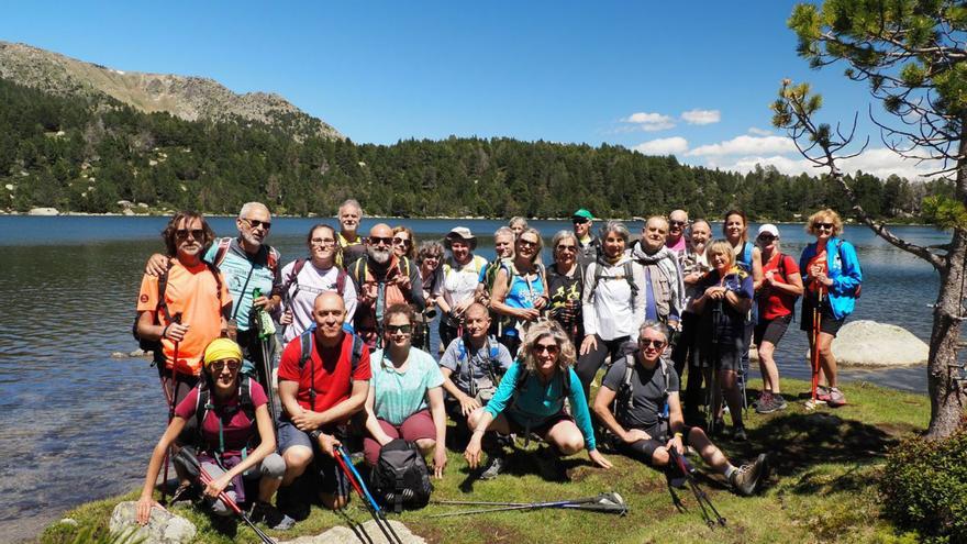 El Centre Excursionista Comarca de Bages puja al sostre de la Cerdanya