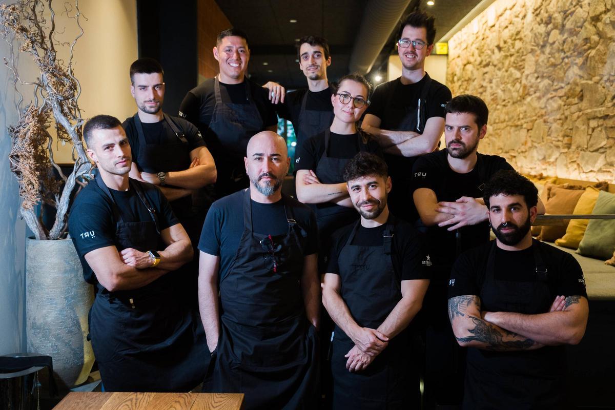 El equipo del restaurante Trü.