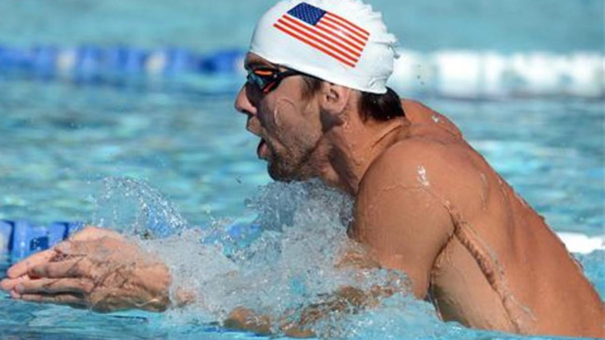 Phelps se impuso en los 100 libres de las Arena Pro Swims de Mesa (Arizona)