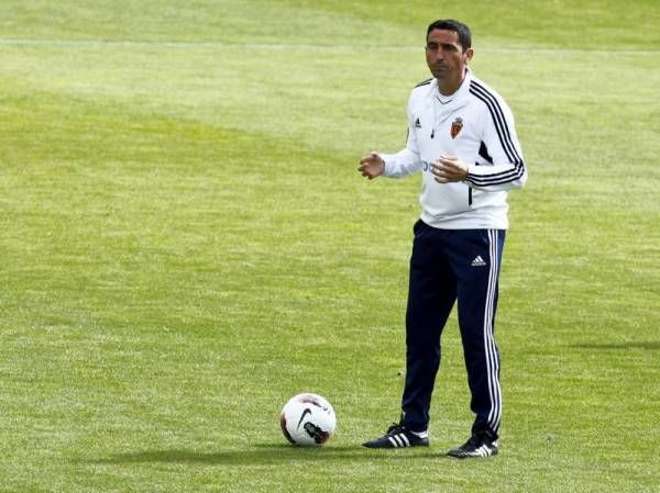 Imágenes del entrenamiento del Real Zaragoza