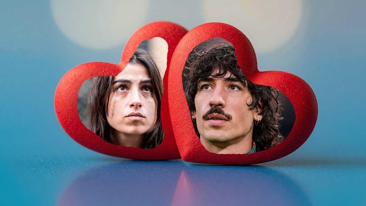 Carolina Yuste y Héctor Bellerín.