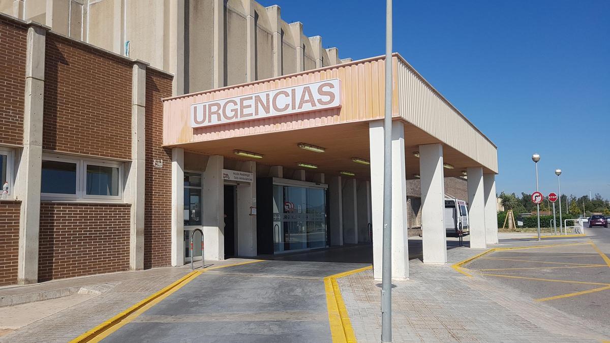 Fachada del Hospital de Sagunto.