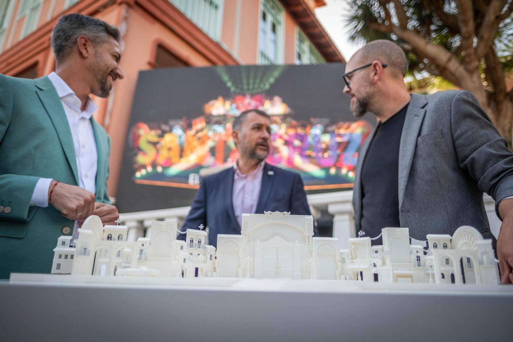 Presentación del escenario del Carnaval de Santa Cruz de Tenerife 2026