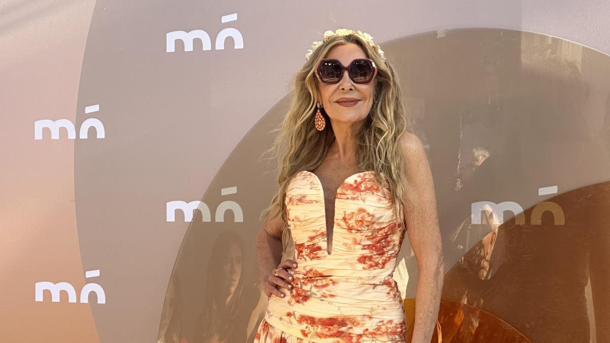 Ana Obregón, en el evento Casa MO de Multiópticas.