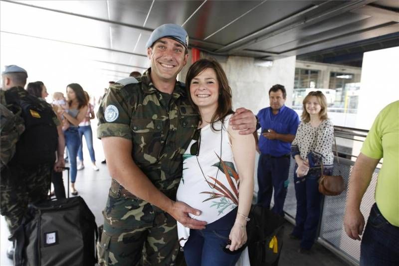 Llegan a Córdoba los primeros militares procedentes de Líbano