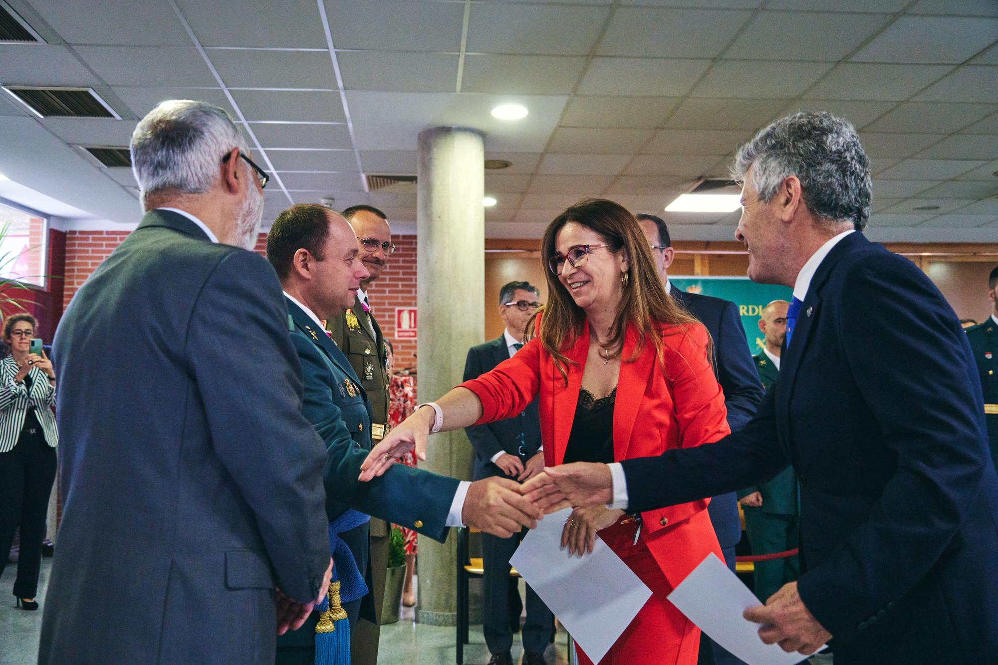 Homenaje de la Guardia Civil de Cáceres