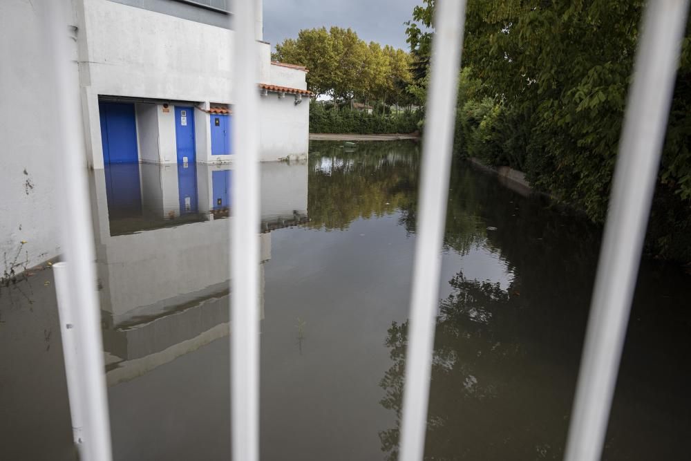 Inundacions a Platja d'Aro
