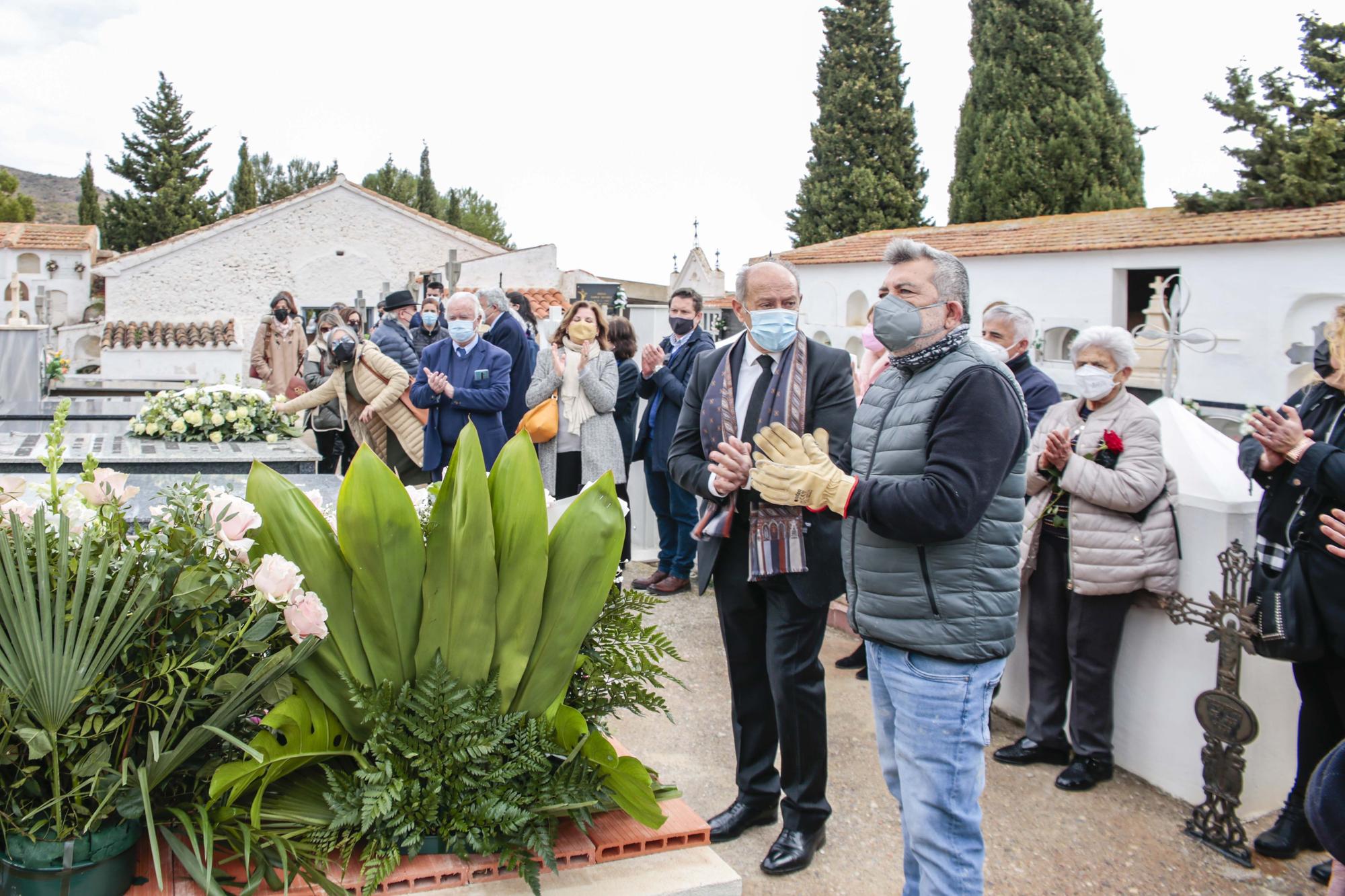 Funeral de Margarita Lozano: Lorca despide a la actriz