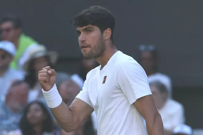 Wimbledon: Cameron Norrie - Carlos Alcaraz, en imágenes